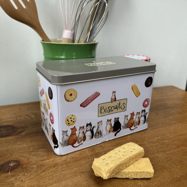 Alex Clark Marvellous Moggies Biscuit Tin*