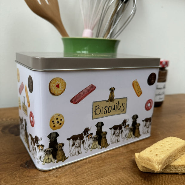 Alex Clark Delightful Dogs Biscuit Tin*