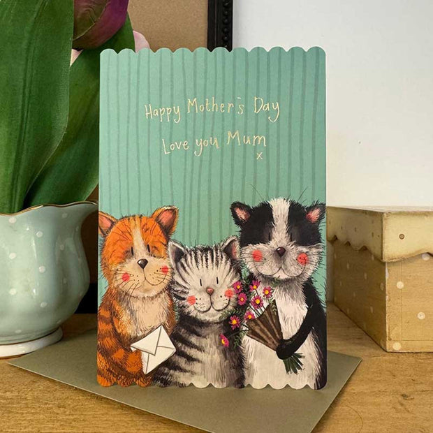 Alex Clark From The Cat Mother's Day Card