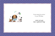 Jonny Javelin Godson Birthday Card*