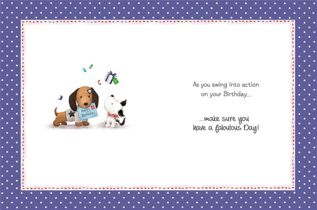 Jonny Javelin Godson Birthday Card*