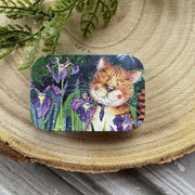 Alex Clark Out At Night Cat Small Sliding Tin*
