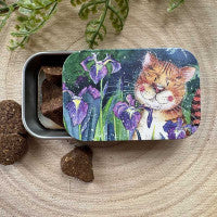 Alex Clark Out At Night Cat Small Sliding Tin*