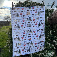 Alex Clark Dogs and Treats Tea Towel*