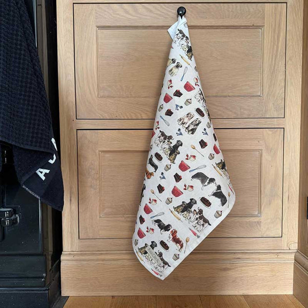 Alex Clark Dogs and Treats Tea Towel*