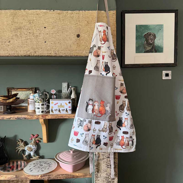 Alex Clark Cats and Cakes Apron*