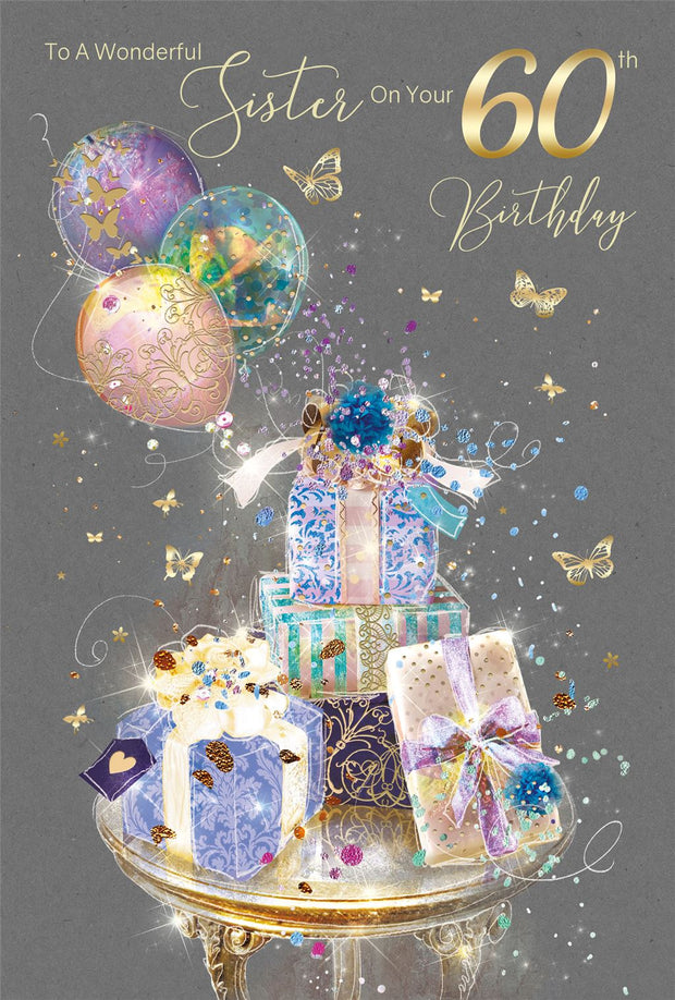 Cherry Orchard Sister 60th Birthday Card*