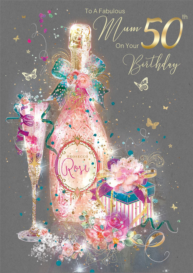 Cherry Orchard Mum 50th Birthday Card*