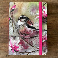 Alex Clark Long Tailed Tit Small Chunky Notebook*