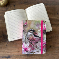 Alex Clark Long Tailed Tit Small Chunky Notebook*