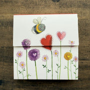 Alex Clark Floral Bee Mini Magnetic Notepad*
