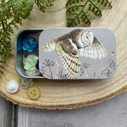 Alex Clark Owl Small Sliding Tin*