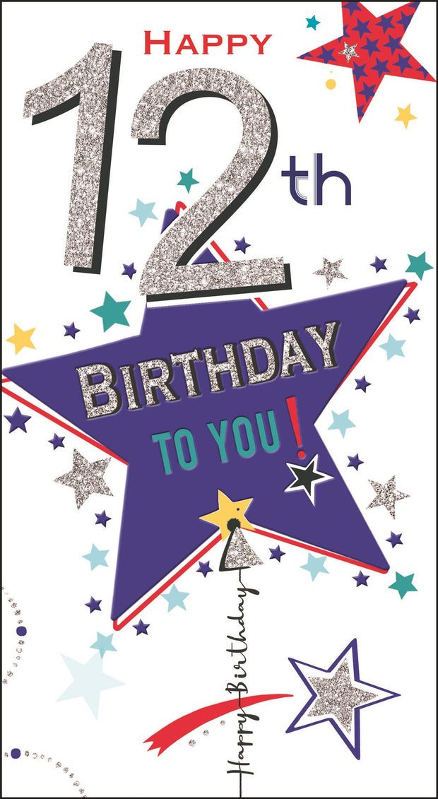 Jonny Javelin 12th Birthday Card*