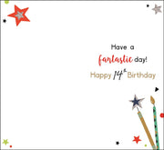 Jonny Javelin 14th Birthday Card*