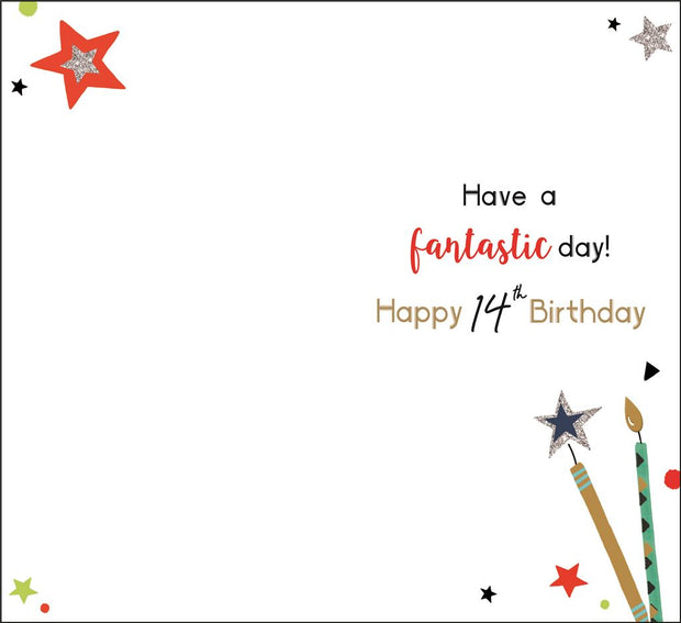 Jonny Javelin 14th Birthday Card*