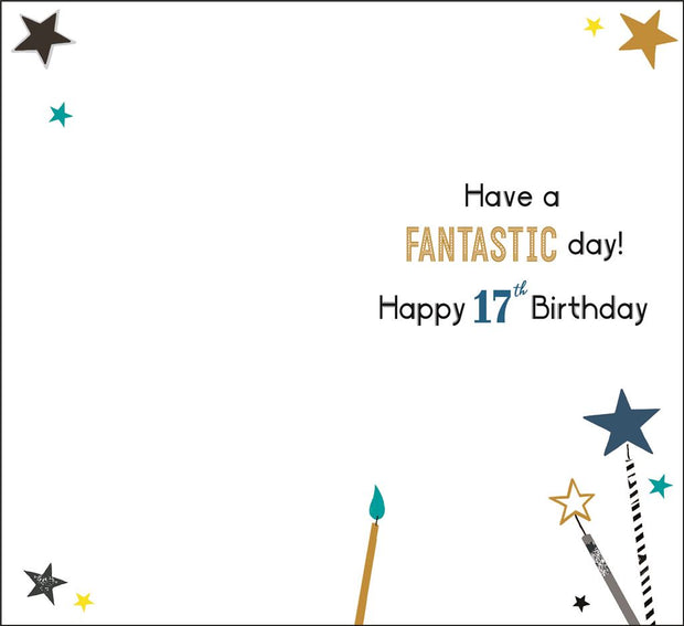 Jonny Javelin 17th Birthday Card*