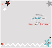 Jonny Javelin 21st Birthday Card*