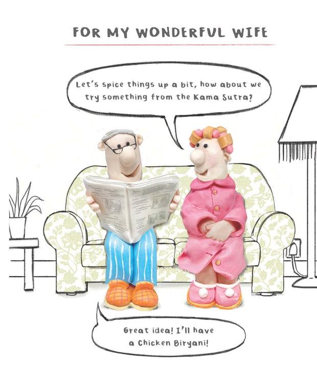 Emotional Rescue Wife Humour Birthday Card
