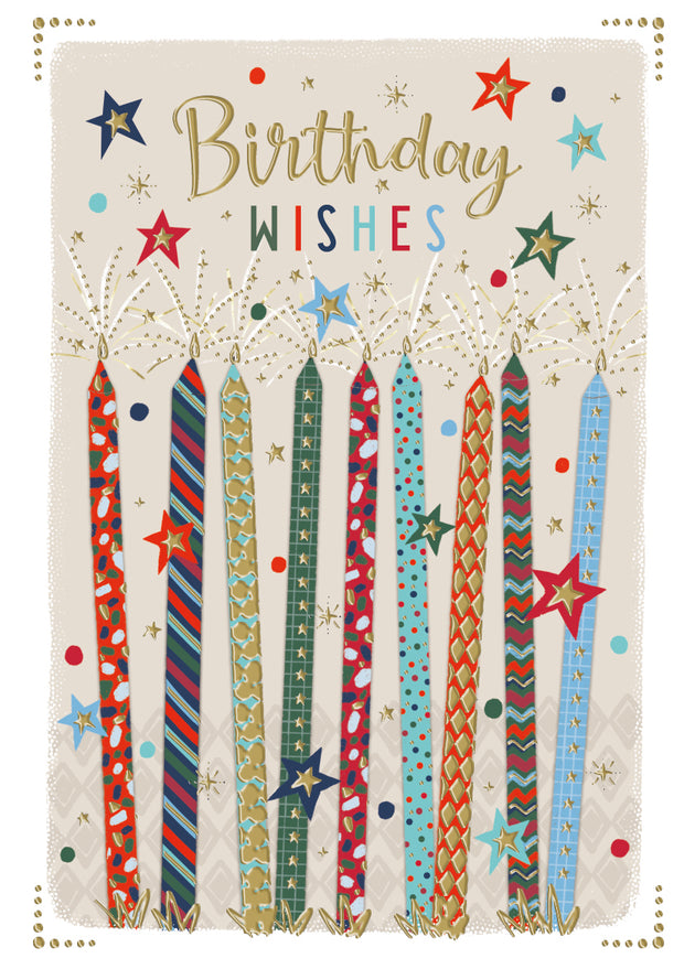 ICG Candles Birthday Card*