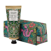 Heathcote & Ivory William Morris Beautiful Sleep Makeup Bag with Hand Cream 100ml