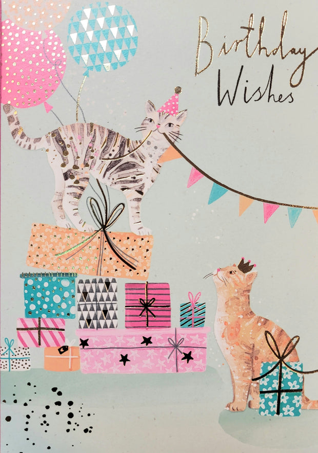 Ling Design Cats Birthday Card*