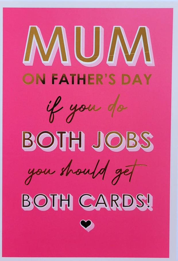 Abacus Mum on Father's Day Card*