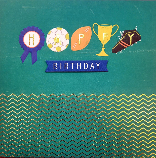 Hallmark Sporty Birthday Card*