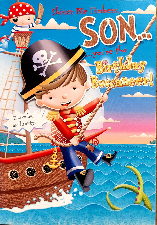 Hallmark Son Birthday Card*