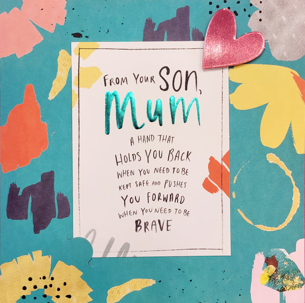 Hallmark Mum From Your Son Birthday Card*