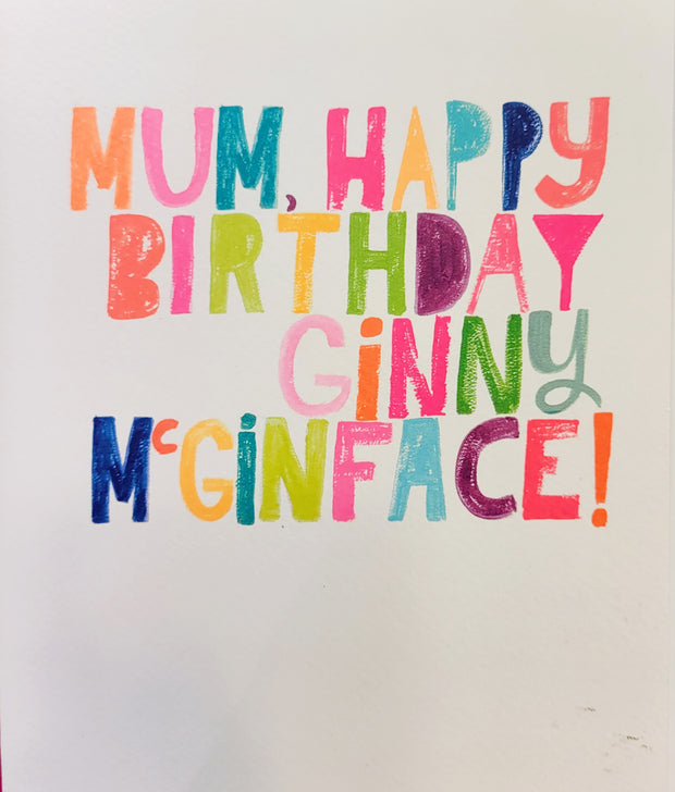 Paper Salad Mum Birthday Card*