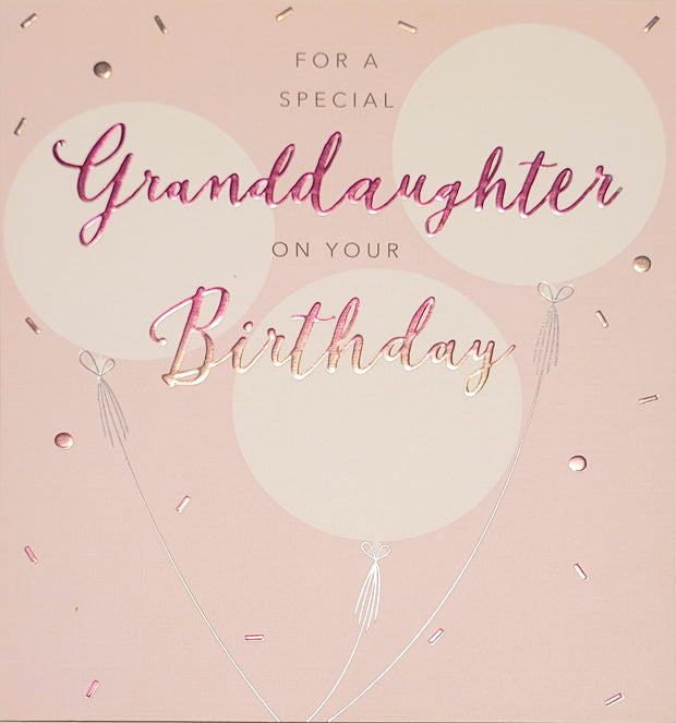 Hallmark Granddaughter Birthday Card*