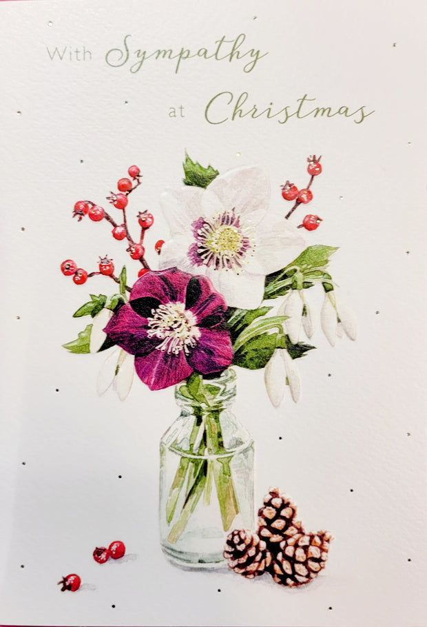 ICG With Sympathy Christmas Card