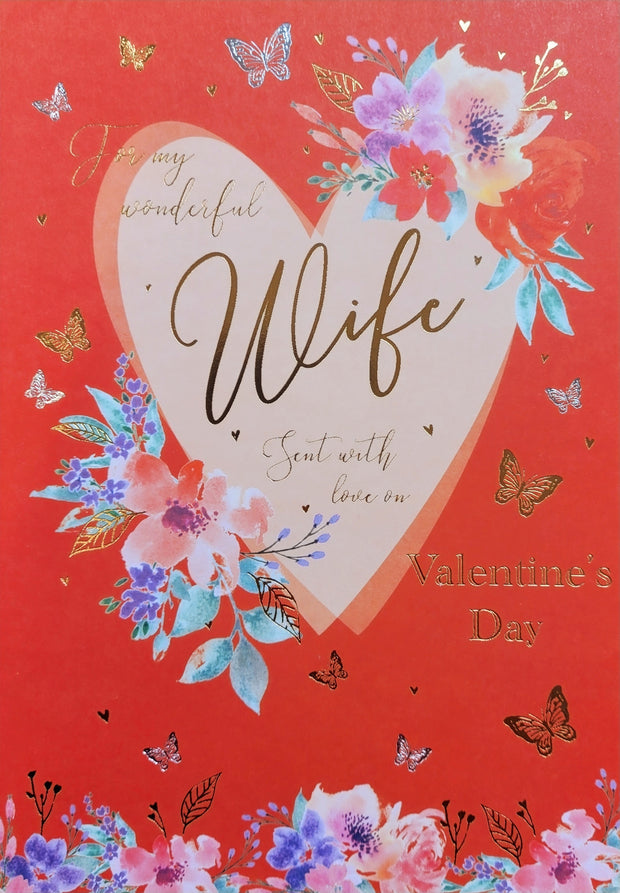 Nigel Quiney Wife Valentine's Day Card