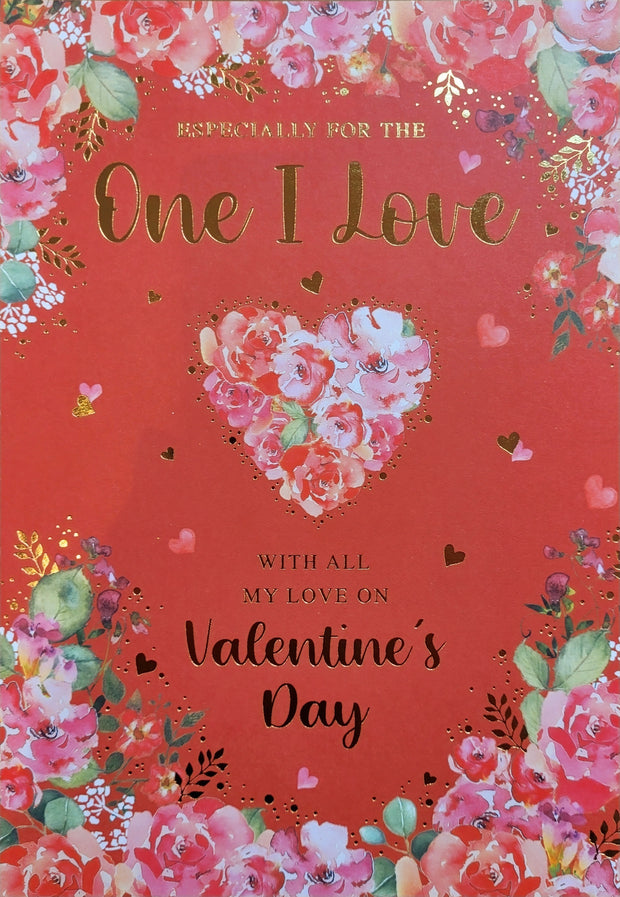 Nigel Quiney One I Love Valentine's Day Card