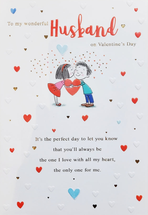 Ling Design Husband Valentine's Day Card