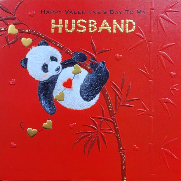 Ling Design Husband Valentine's Day Card