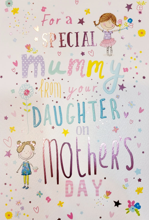 ICG Mummy From Your Daughter Mother's Day Card