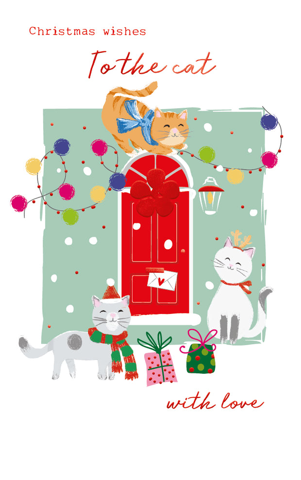 ICG To The Cat Christmas Card**