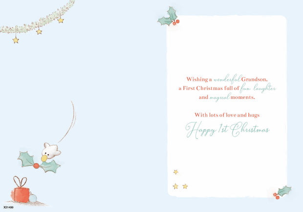 ICG Grandson 1st Christmas Card**