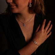 Zelly Open Star Drop Earrings**