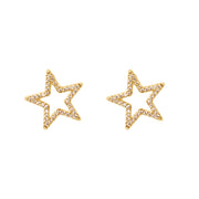 Zelly Open Star Earrings**