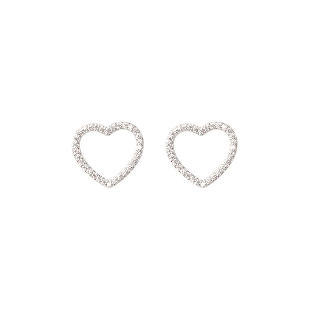 Zelly Open Heart Earrings**