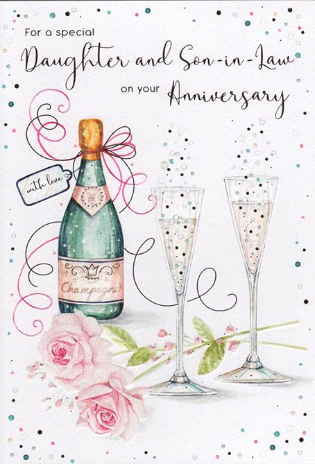 ICG Daughter And Son In Law Anniversary Card*