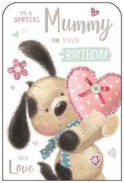 Jonny Javelin Mummy Cute Birthday Card*