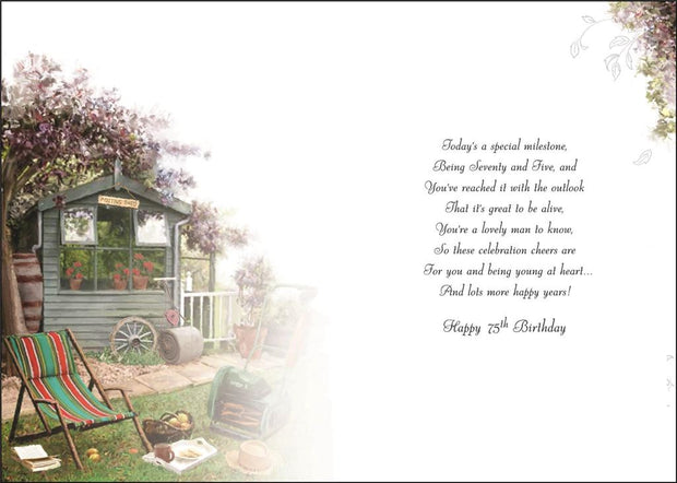 Jonny Javelin 75th Birthday Card*