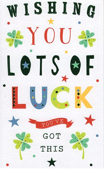 ICG Good Luck Card*