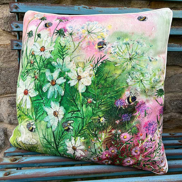 Alex Clark Bees in Summer Cushion