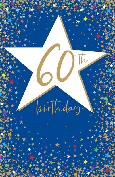 Grass Roots 60th Birthday Card*