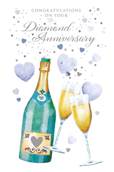 Grass Roots Your Diamond Anniversary Card*