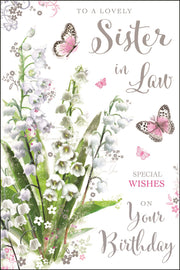 Jonny Javelin Sister-in-Law Birthday Card*